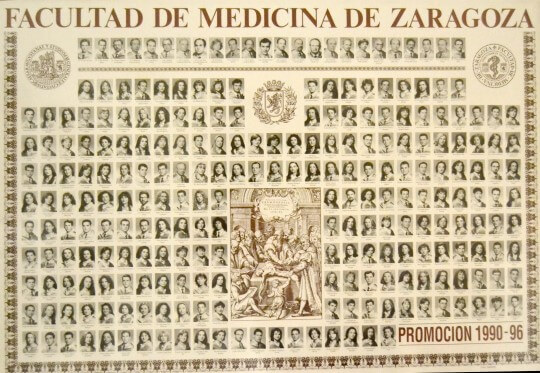 Facultad de Medicina Zaragoza 1996